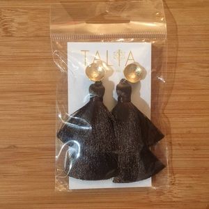 NWT! Talia Sill Tassel Earrings
